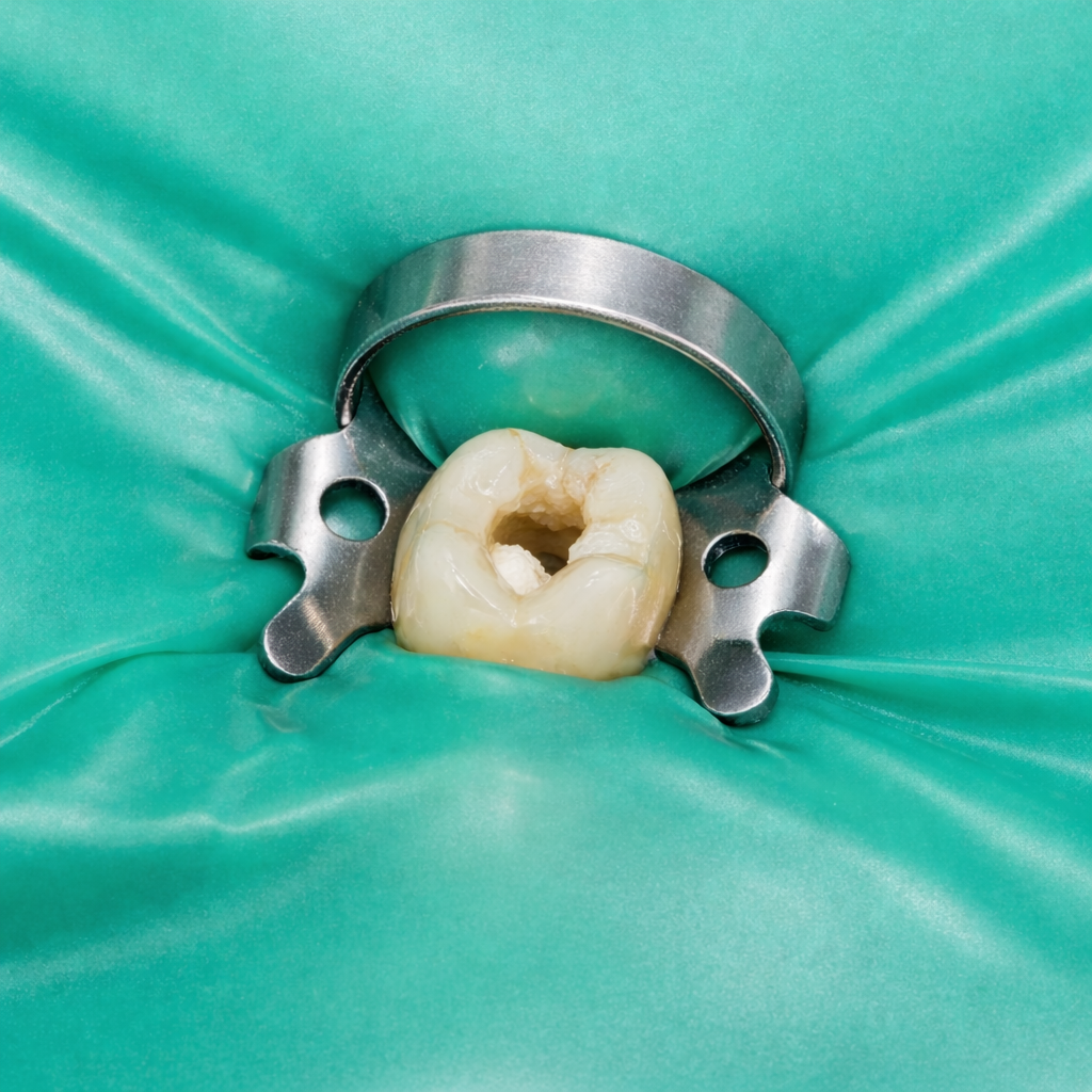 ラバーダム防湿